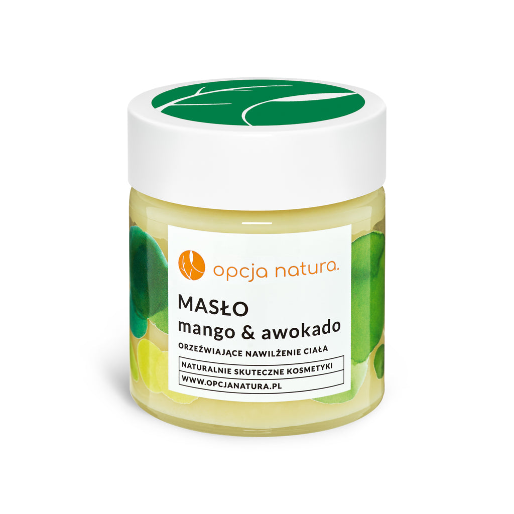 MASŁO MANGO & AWOKADO 120 ml. Orzeźwiające nawilżenie ciała