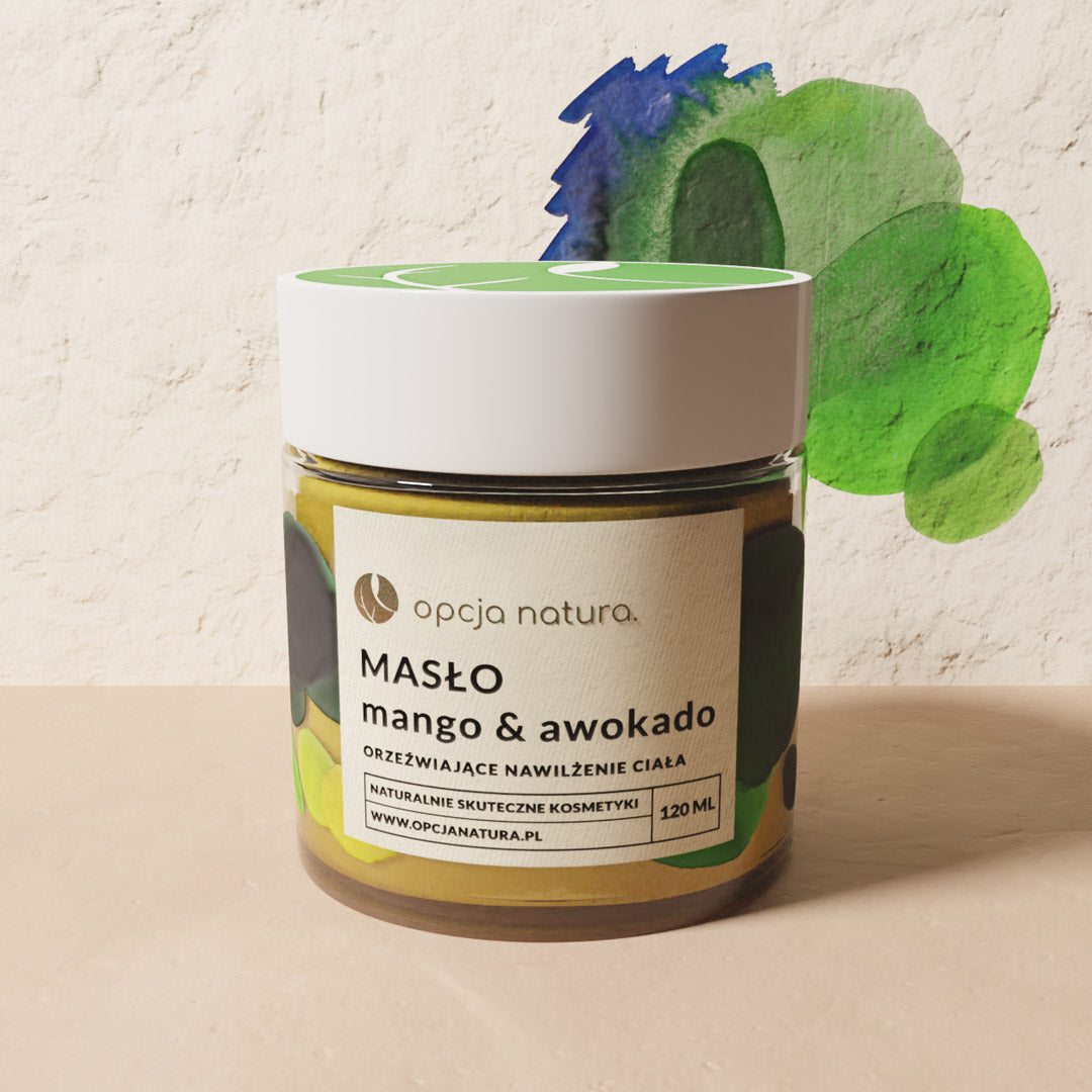 MASŁO MANGO & AWOKADO 120 ml. Orzeźwiające nawilżenie ciała