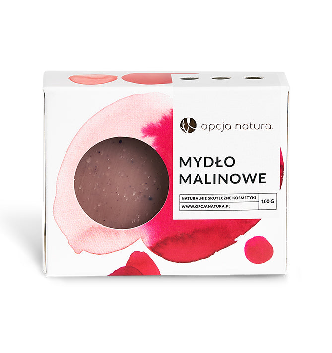 MYDŁO MALINOWE 100 g. Ukochane mydełko każdego szkraba